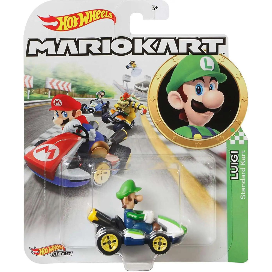 Hot Wheels Mario Kart - Luigi Standard Kart