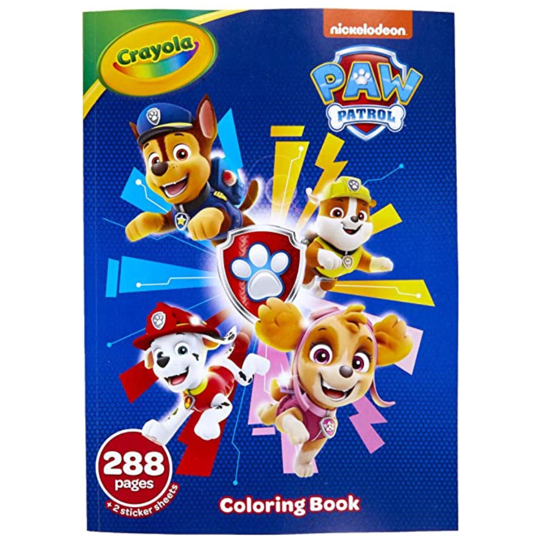 Libro para colorear - Crayola Paw Patrol